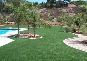 Local landscape installation near you in Woodland Hills, CA by Green California Turf