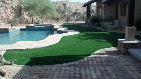 Green California Turf Logo