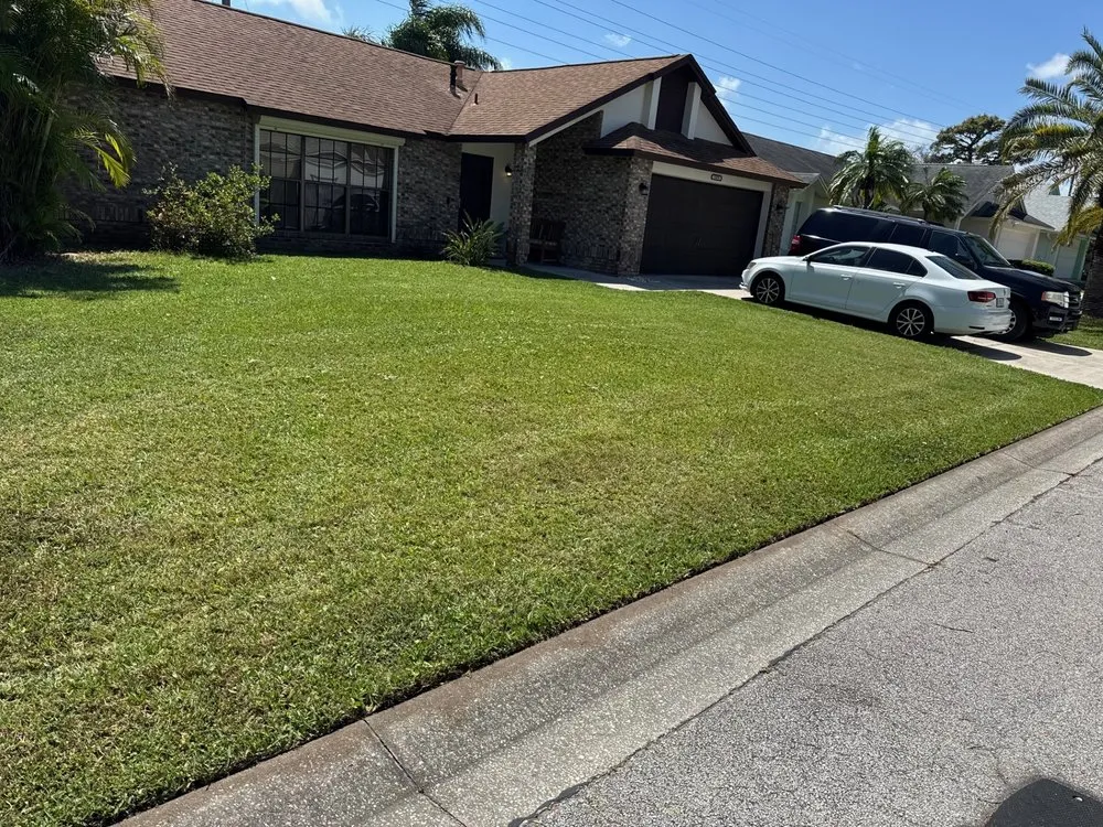 Affordable landscape installation for residential properties in Ocala, FL by Green Canopy