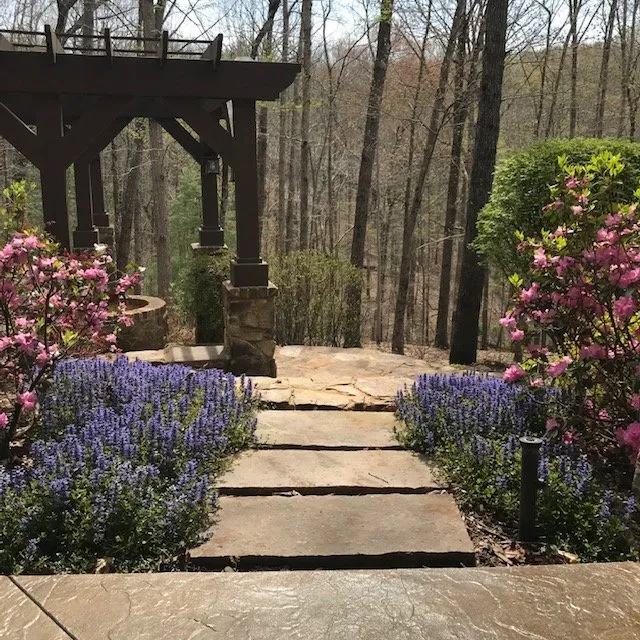 Local landscape installation in Englewood, TN - Green Canvas Horticulture