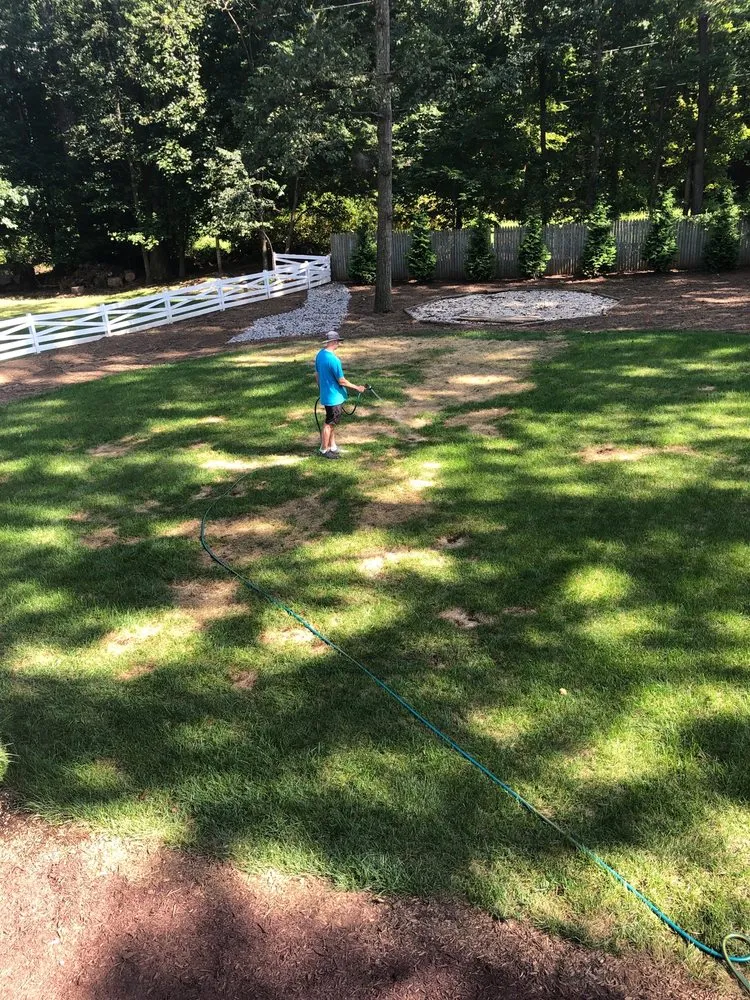 Trusted lawn mowing service with custom design in Bethesda, MD by Green Capital Construction and Landscape