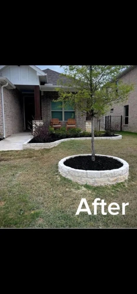 Trusted lawn mowing service with custom design across Denton, TX - Green Care Landscape Service