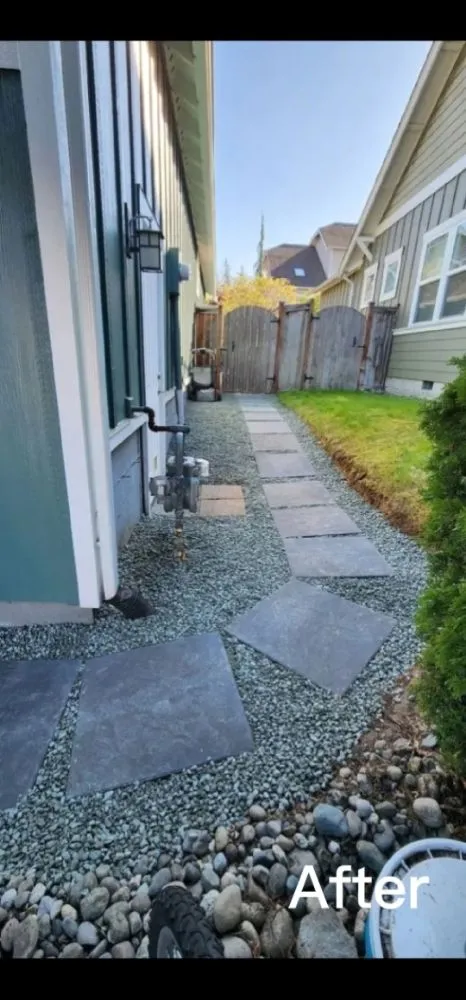 Professional yard maintenance for outdoor upgrades in Denton, TX by Green Care Landscape Service