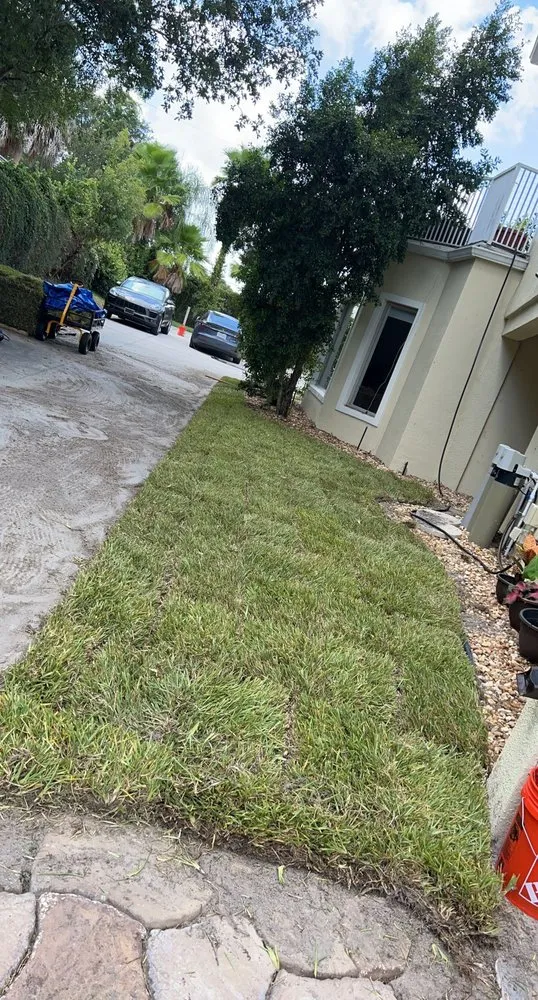 Trusted outdoor landscaping with custom design in Cocoa, FL by Green Care Property Services