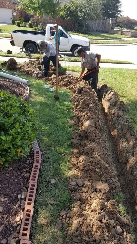 Trusted yard cleanup service in Houston, TX by Green Cares Lawn Service