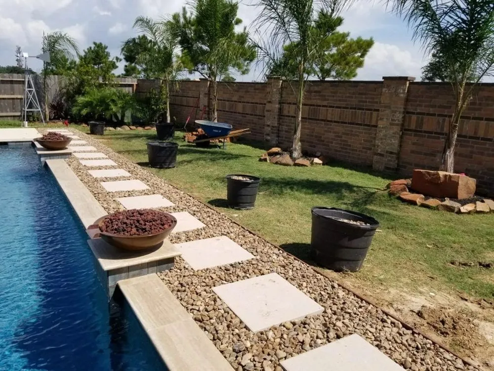 Top-rated landscape design in Houston, TX - Green Cares Lawn Service