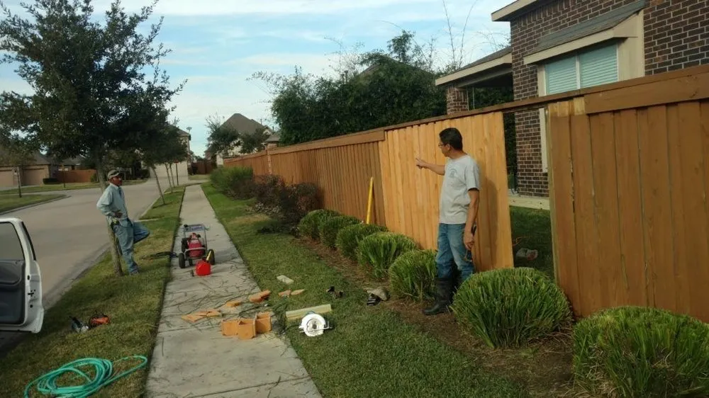 Top-rated landscape installation for beautiful yards in Houston, TX by Green Cares Lawn Service