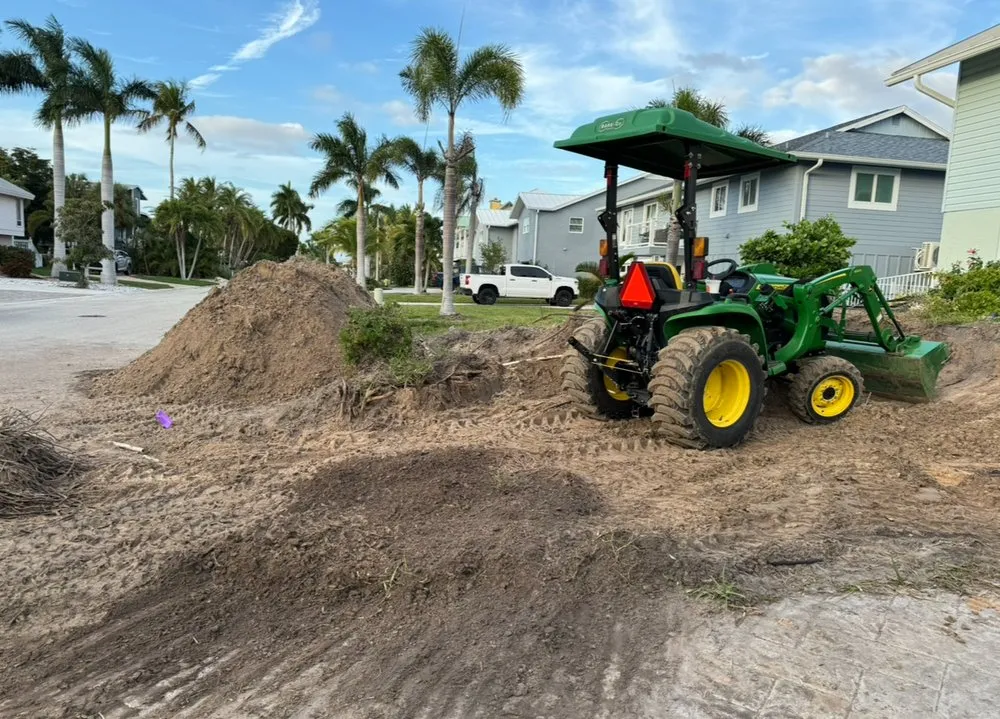 Custom outdoor landscaping in Sarasota, FL by Green Castle Lawn Care