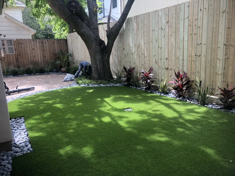 Reliable landscape installation in Houston, TX by Green Century Services