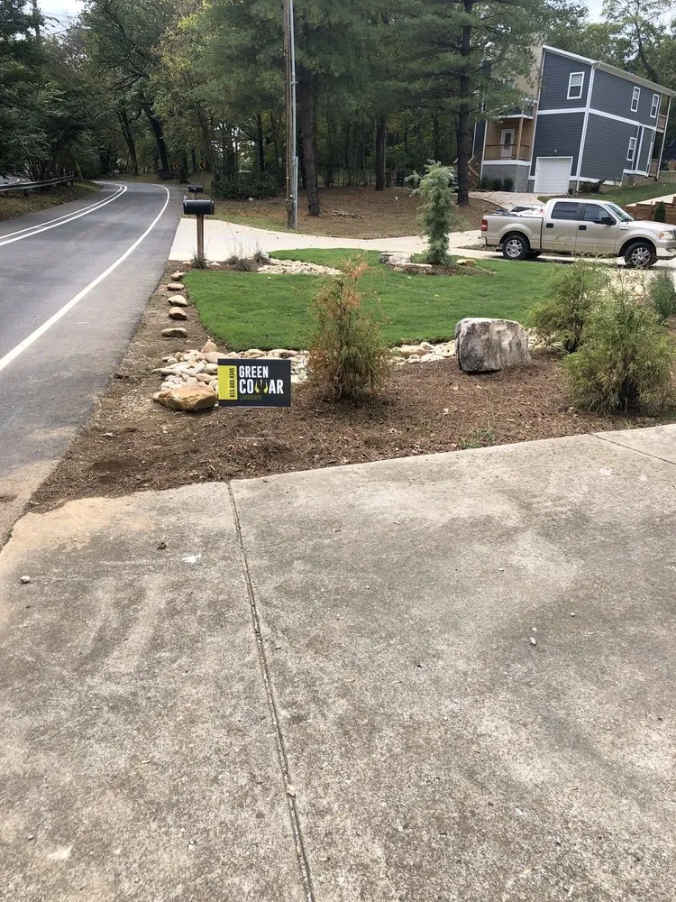 Professional lawn mowing service for outdoor upgrades in Murfreesboro, TN by Green Collar Landscape