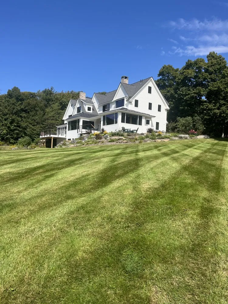 Professional residential landscaping in Waterbury, VT by Green Collar Property Management