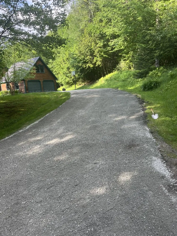 Custom landscape installation near you across Waterbury, VT - Green Collar Property Management