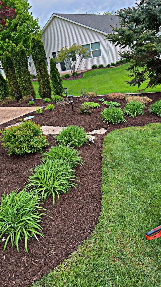 Affordable outdoor landscaping for outdoor upgrades in Aurora, IL by Green Corner Landscaping