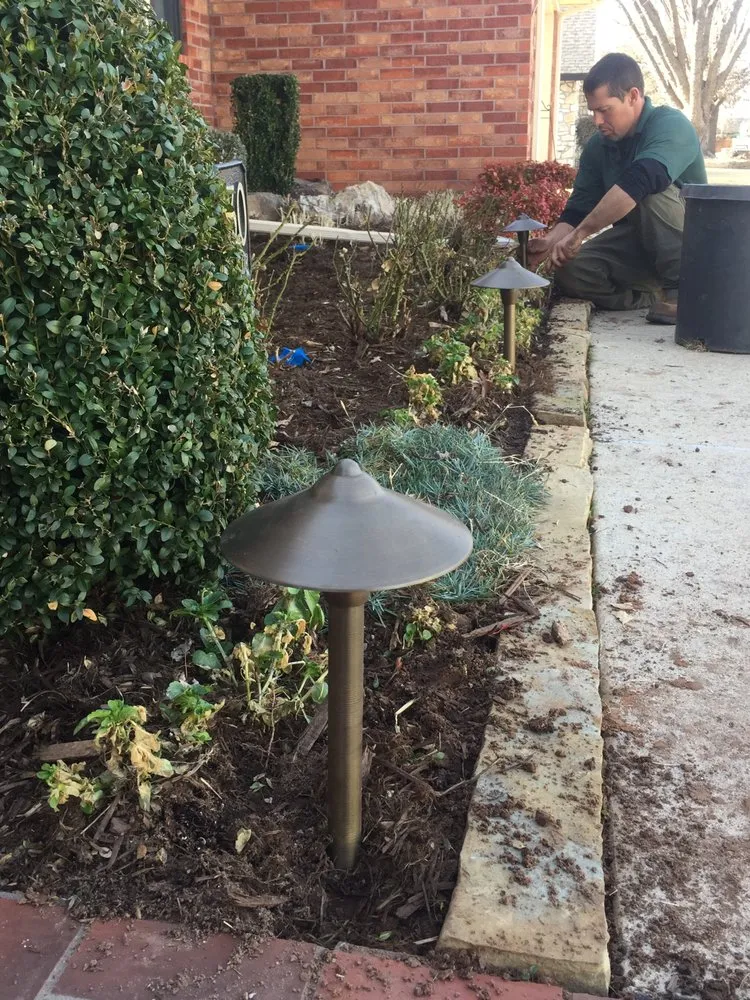 Expert outdoor landscaping with custom design across Edmond, OK - Green Country Weed and Pest