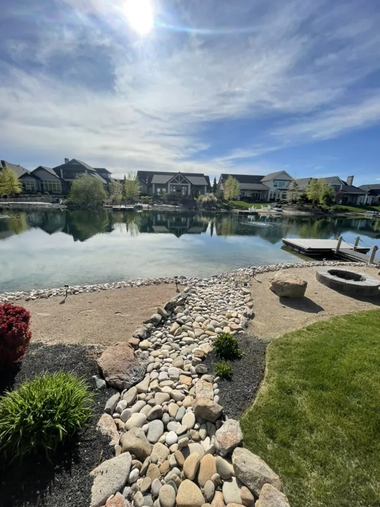 Expert yard maintenance with custom design across Caldwell, ID - Green Creek Landscape
