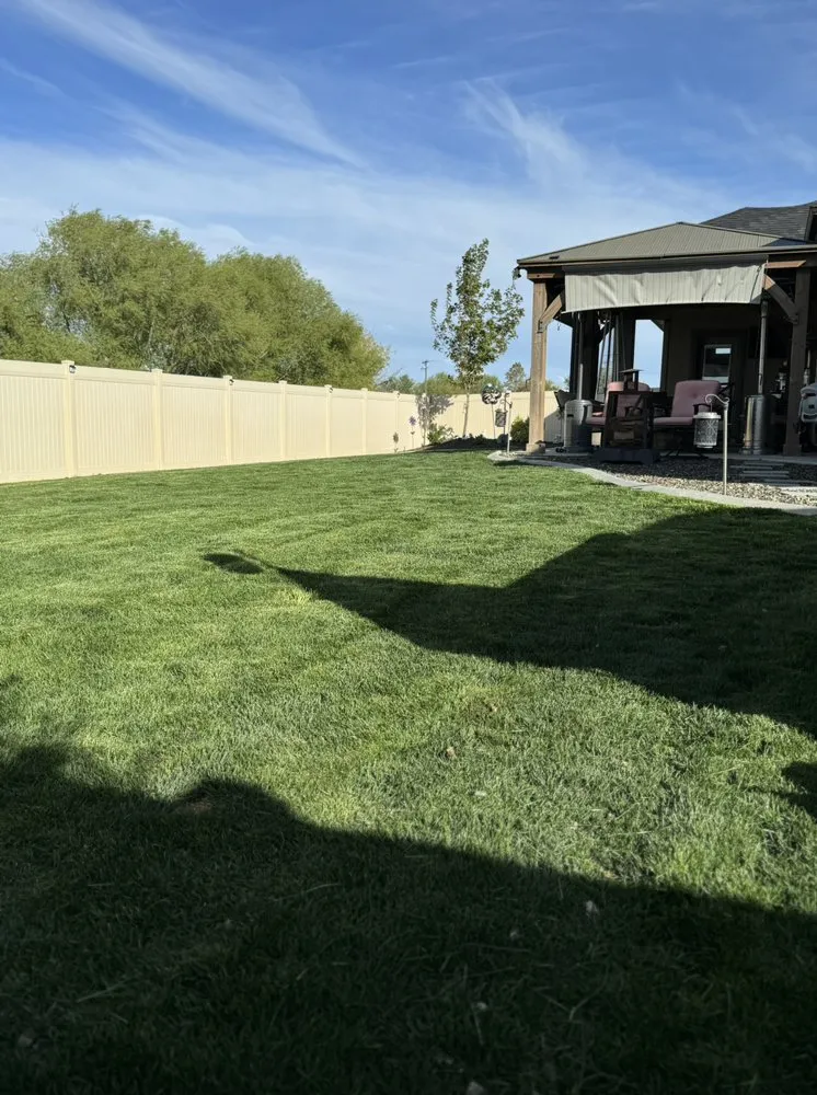 Professional lawn mowing service for year-round maintenance in Caldwell, ID by Green Creek Landscape