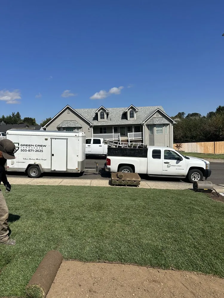 Reliable lawn care service in Independence, OR by Green Crew Landscape