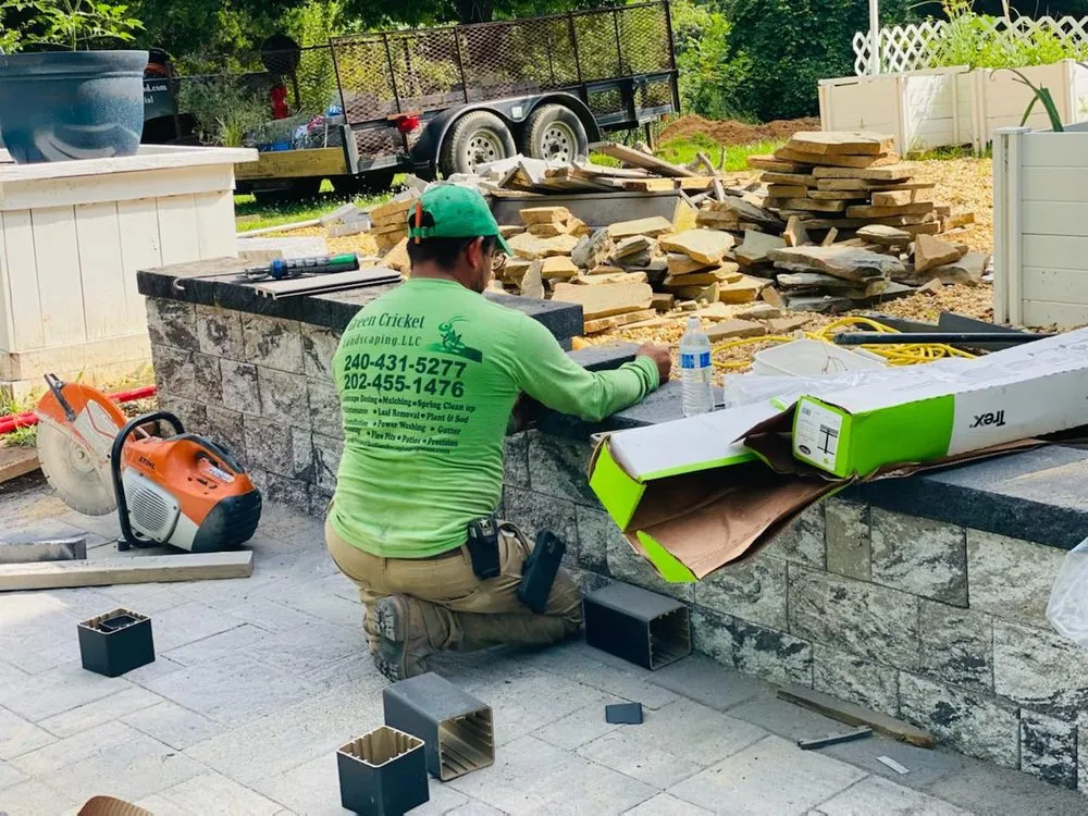 Trusted outdoor landscaping in Lexington Park, MD by Green Cricket Landscaping