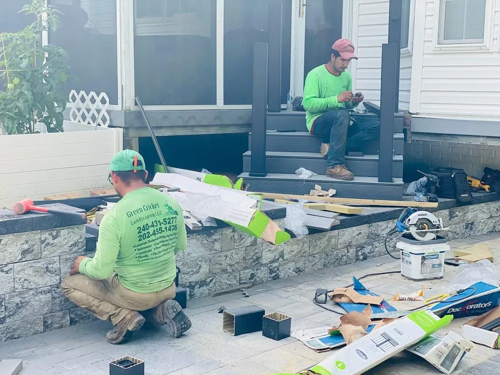 Custom landscaping services for residential properties across Lexington Park, MD - Green Cricket Landscaping