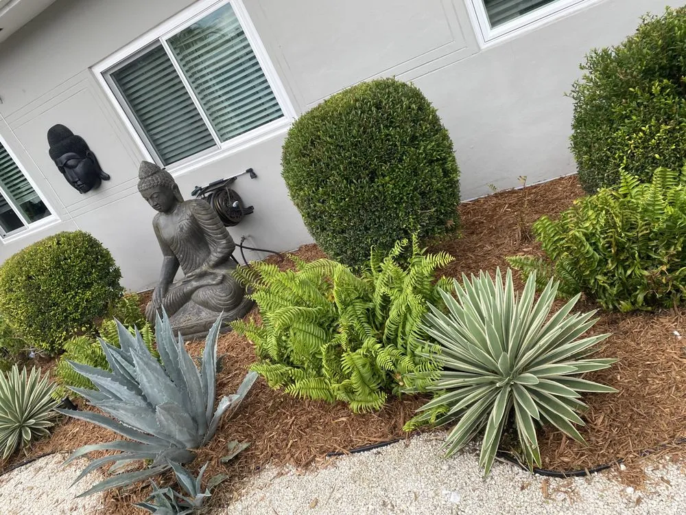Affordable lawn mowing service for outdoor upgrades in Miami Shores, FL by Green Cutz Landscaping