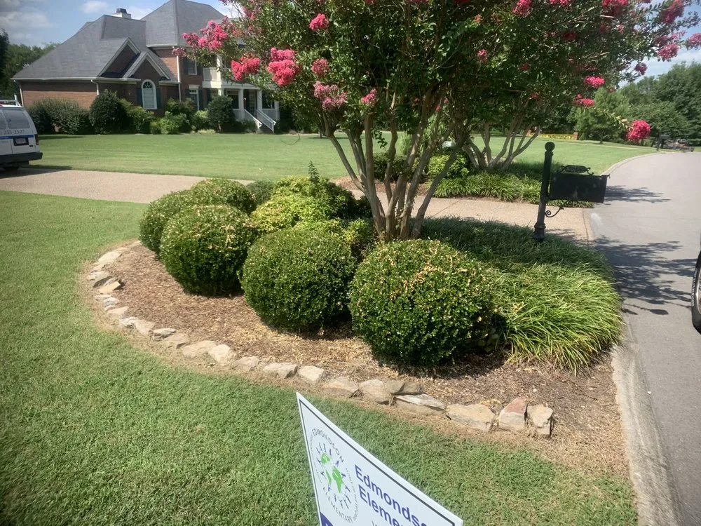 Professional garden landscaping near you in Spring Hill, TN by Green Cutz Lawn Care