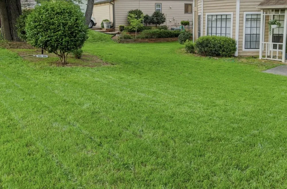 Custom landscaping services for residential properties in Conley, GA by Green Dale Lawn Care & Handyman