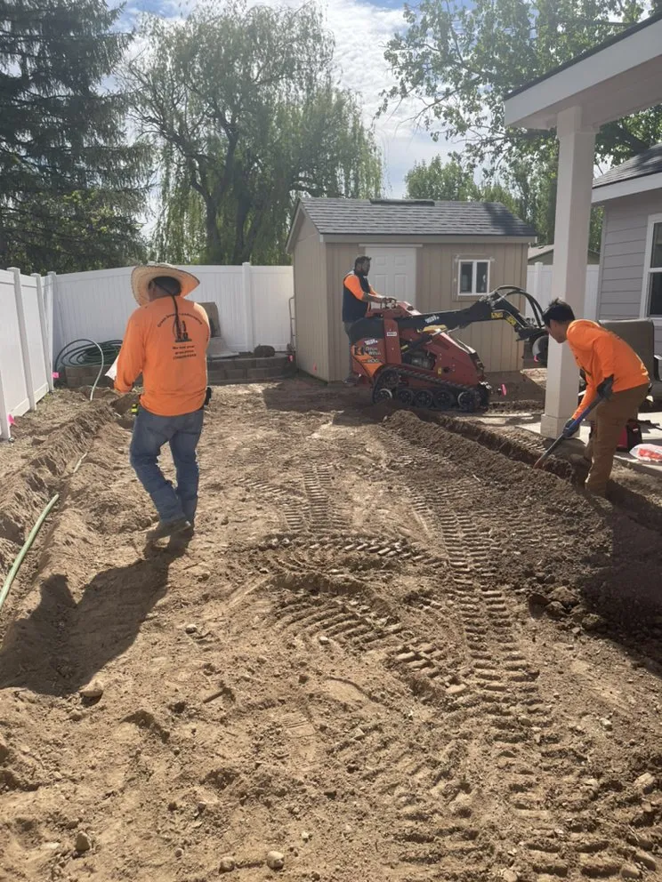 Custom outdoor landscaping in Boise City, ID by Green Desert Landscaping