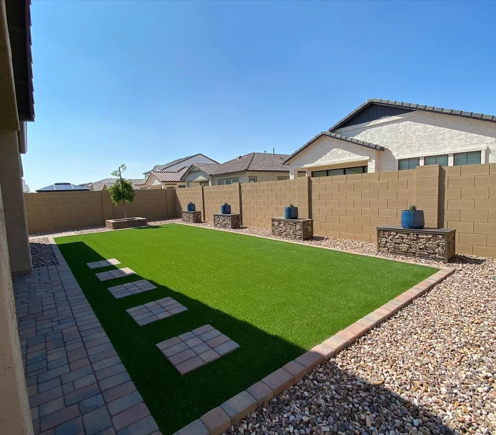 Expert landscape installation in Mesa, AZ by Green Desert Paradise