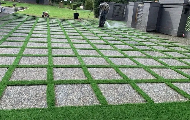 Trusted lawn mowing service for year-round maintenance in Shelton, WA by Green Diamond Landscaping and Construction