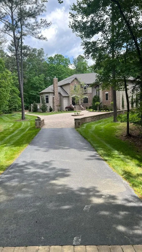 Expert lawn care service with custom design in Midlothian, VA by Green Diamond Landscaping