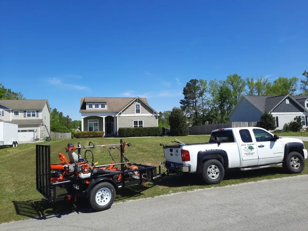 Professional garden landscaping for residential properties across Hubert, NC - Green Diamond lawn maintenance