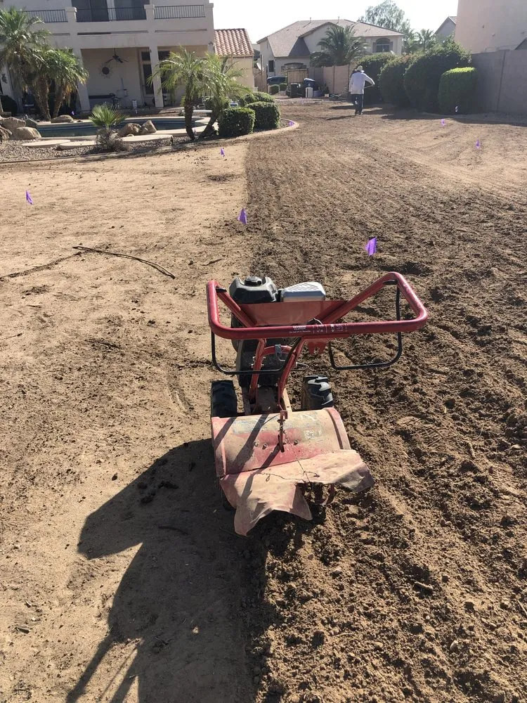 Local lawn mowing service in Wenden, AZ by Green district management