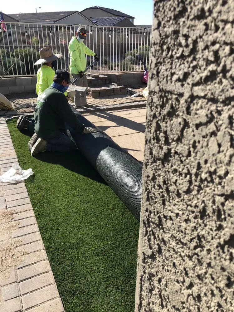 Professional landscaping services experts serving Wenden, AZ - Green district management