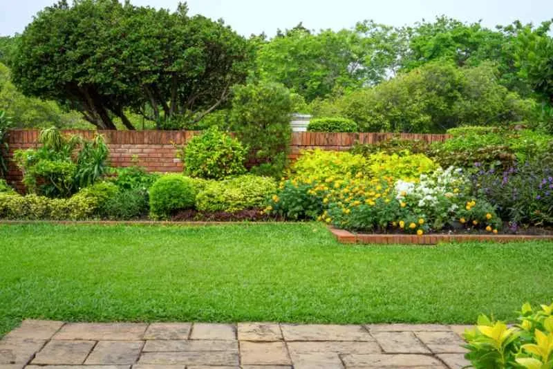 Reliable garden landscaping with custom design in Auburn, MA by Green Dream Lawn Care