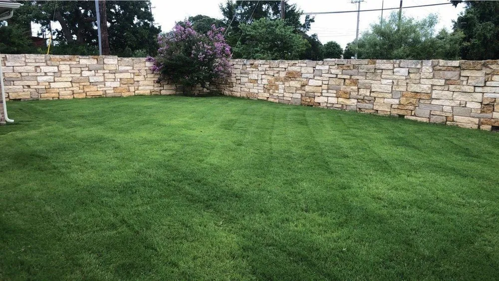 Local landscape installation in Florence, TX by Green Dream Lawn Care