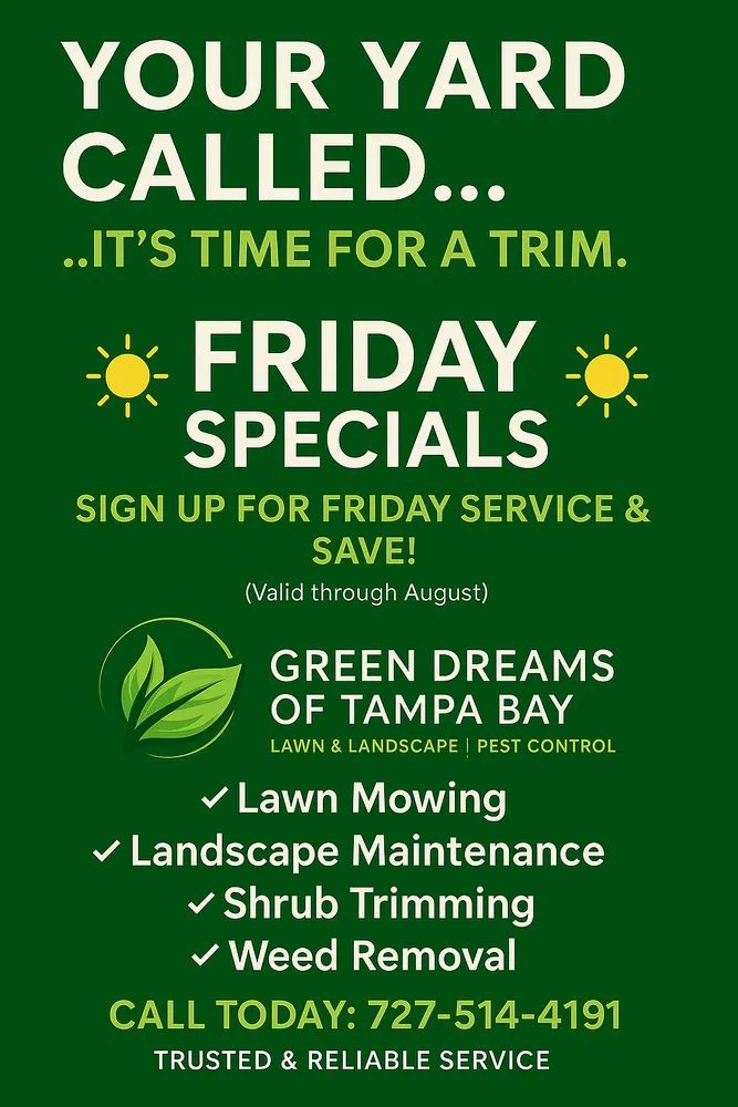 Reliable landscape installation in Port Richey, FL by Green Dreams of Tampa Bay