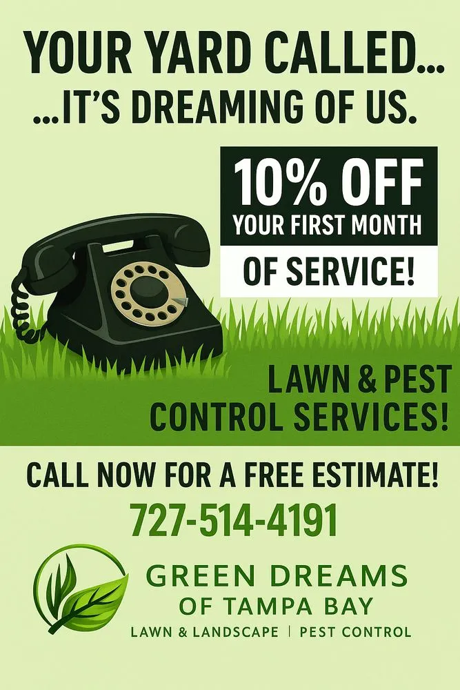 Top-rated landscape design in Port Richey, FL - Green Dreams of Tampa Bay