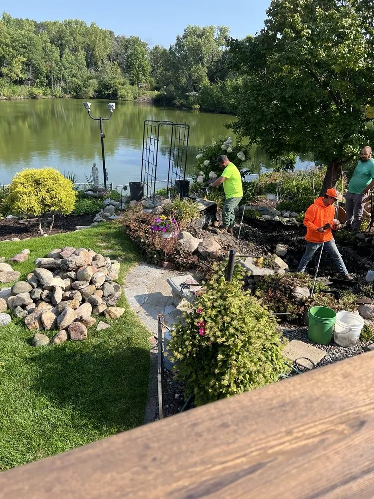 Affordable landscape installation for residential properties across New Hope, MN - Green Dynamics