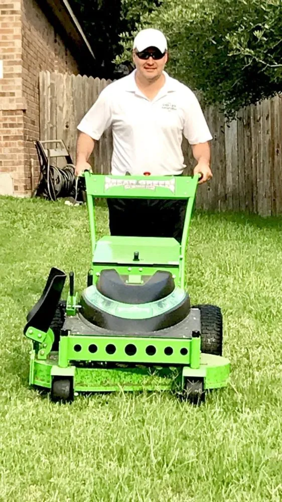Professional yard maintenance in Austin, TX by Green Earth Conservation Lawns