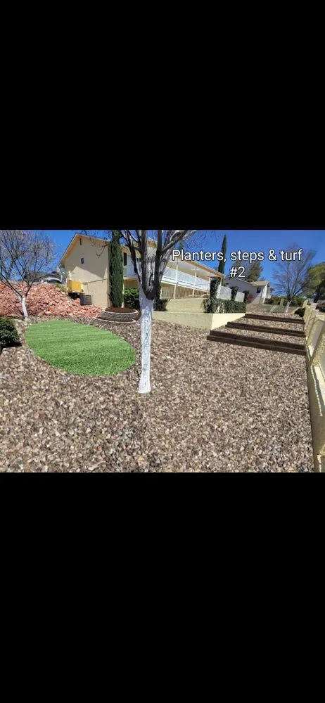 Professional landscape design in Cornville, AZ by Green Earth