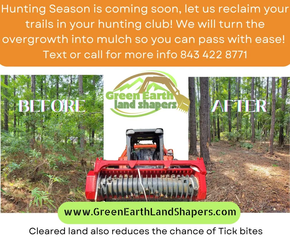 Trusted outdoor landscaping in Okatie, SC by Green Earth Land Shapers