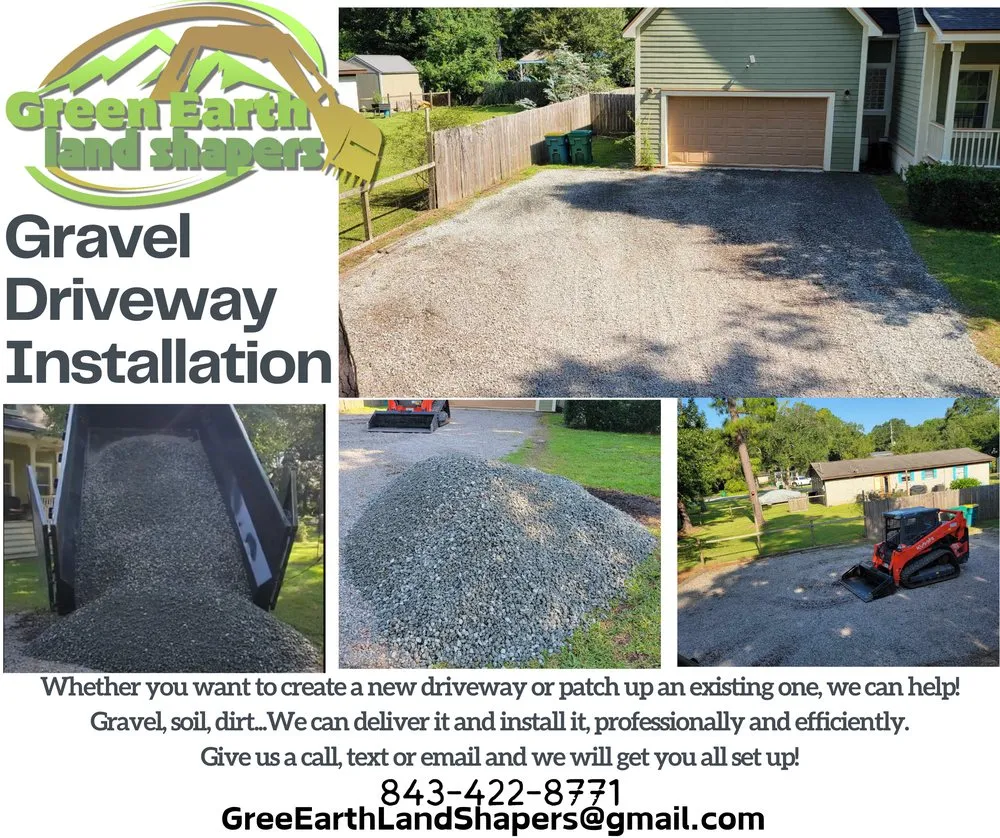 Reliable garden landscaping near you in Okatie, SC by Green Earth Land Shapers