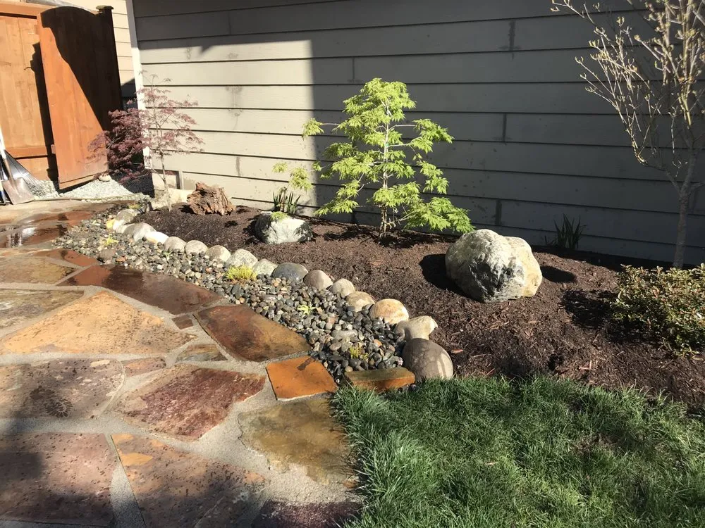 Reliable outdoor landscaping for residential properties across Burlington, WA - Green Earth Landscapes
