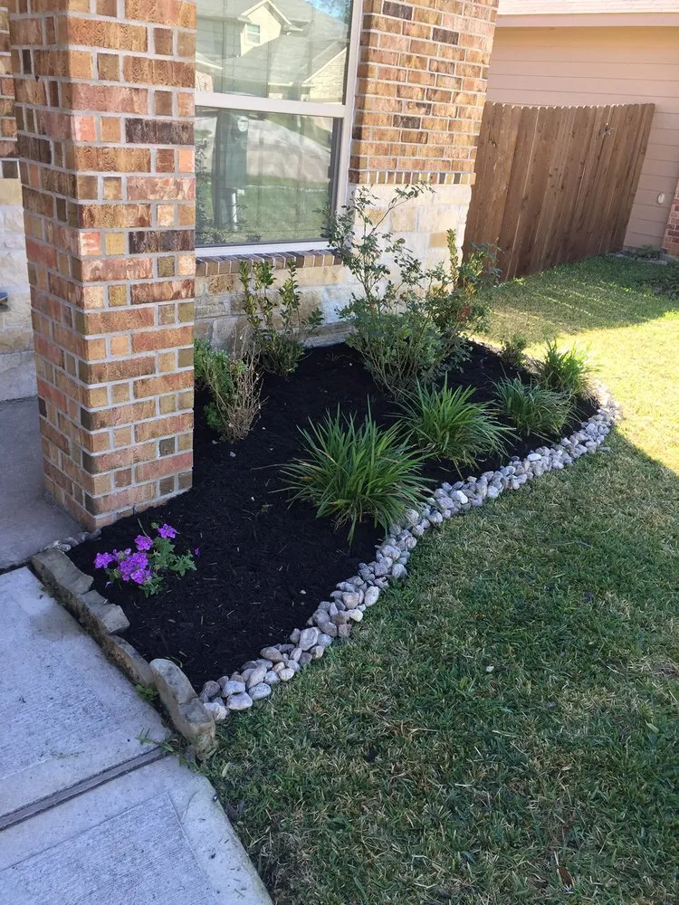 Trusted landscape design in Conroe, TX by Green Earth Landscaping