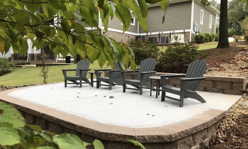 Custom landscape installation for residential properties across Lavonia, GA - Green Earth Landscaping