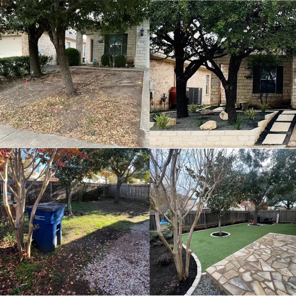 Custom garden landscaping near you in Austin, TX by Green Ease Landscapes & Design