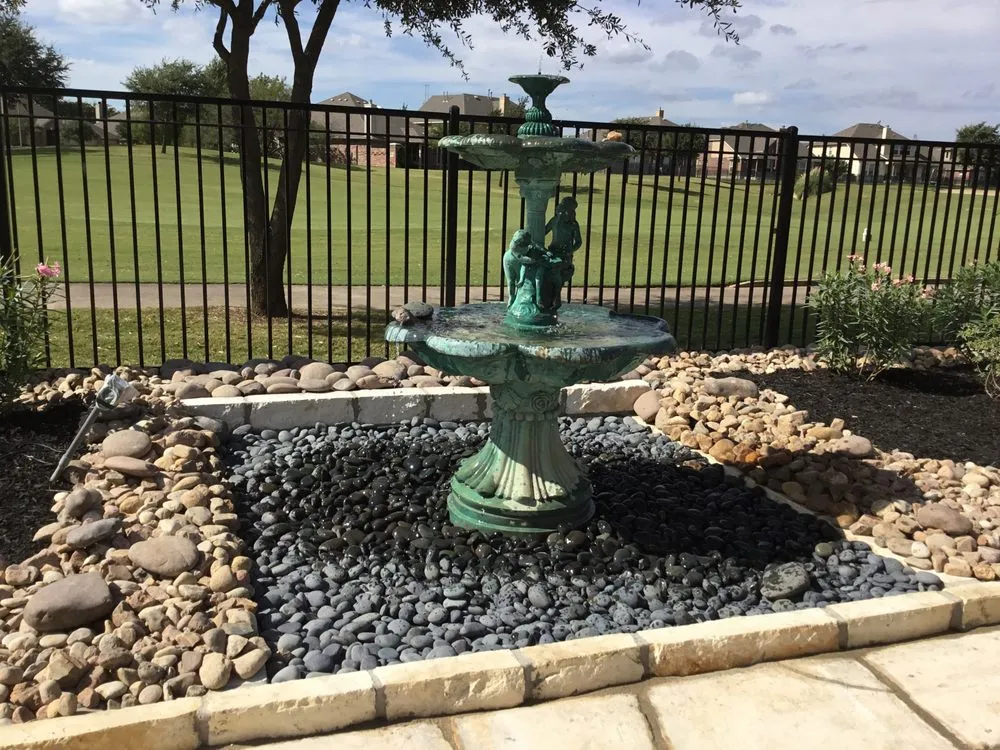 Professional yard cleanup service in Austin, TX by Green Ease Landscapes & Design