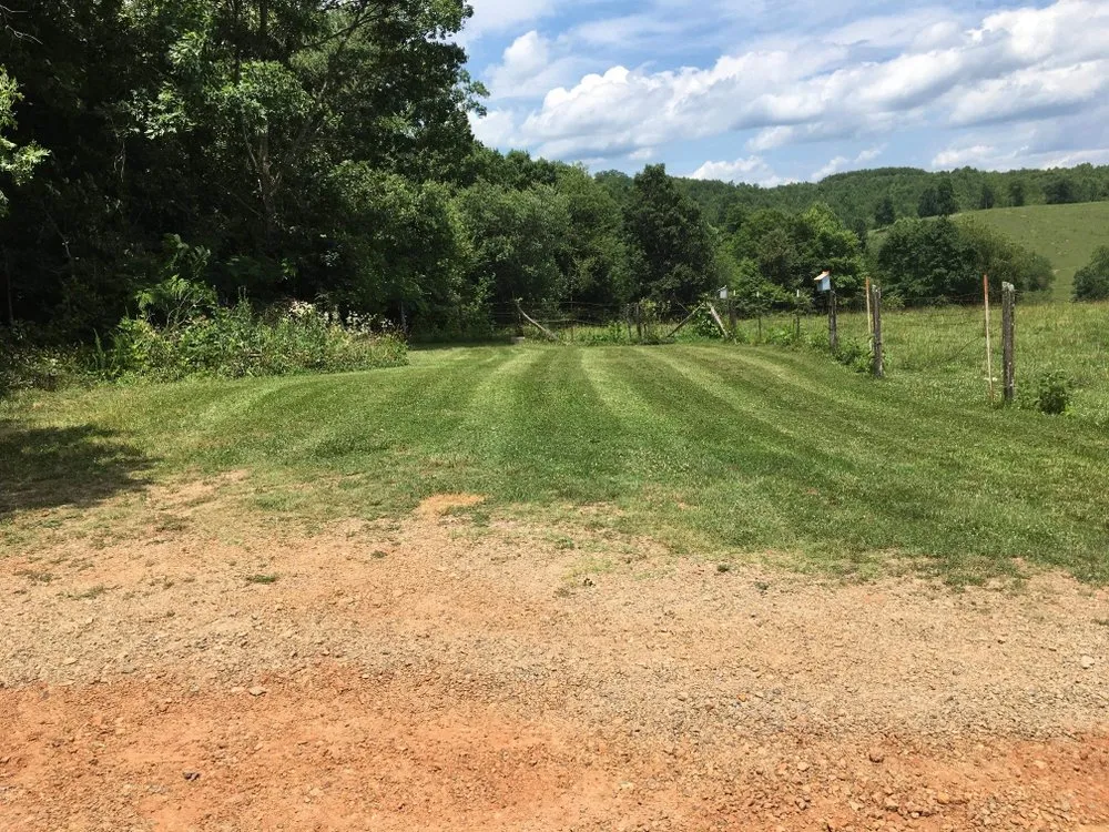 Custom residential landscaping in Granite Falls, NC by Green Eater Lawn Care