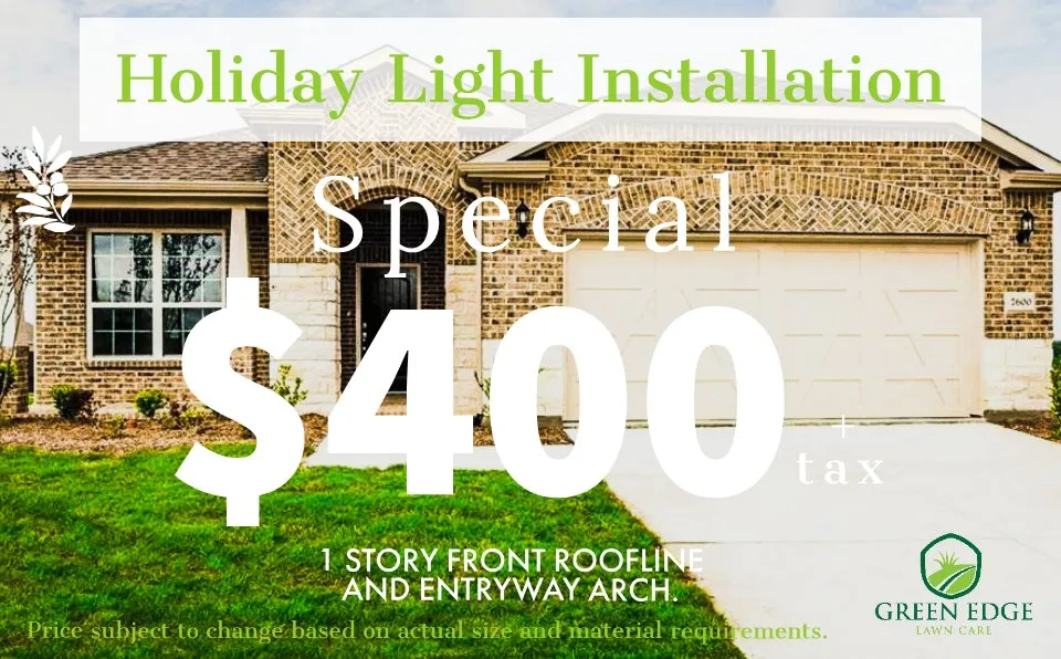 Affordable lawn care service in Little Elm, TX - Green Edge Landscape