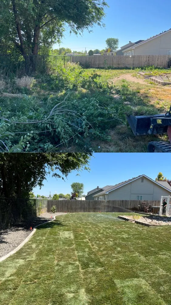 Custom garden landscaping for year-round maintenance across Nampa, ID - Green Edge Lawn and Landscape